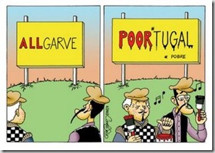 Allgarve e pobre Portugal