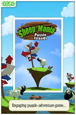 Android application Sheep Mania - Puzzle Islands screenshort