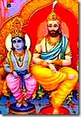 Maharaja Dashratha with son, Lord Rama