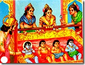Dashratha and family