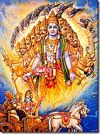Krishna as the original fire