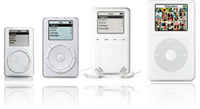 evolution of iPod