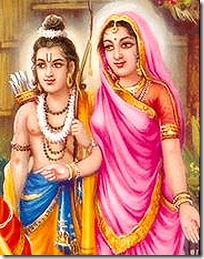 Sita Devi and Lakshmana