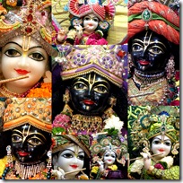 Krishna's different appearances