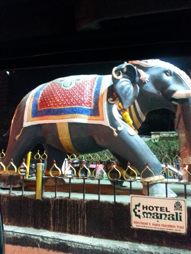 Elephant Statue at Malad Subway