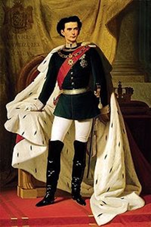 Luis II de Baviera.