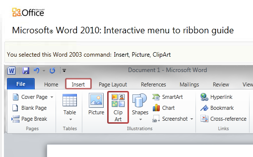 finding clipart in word 2010 - photo #40