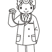 Los Ninos Y El Medico Dibujos Para Pintar