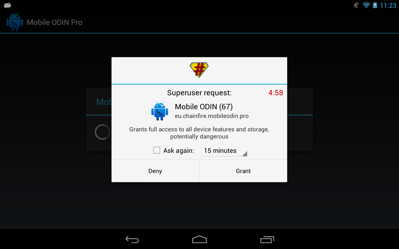    SuperSU- screenshot  