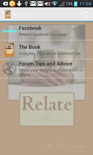 【免費書籍App】RELATE1 Relationship Guide-APP點子