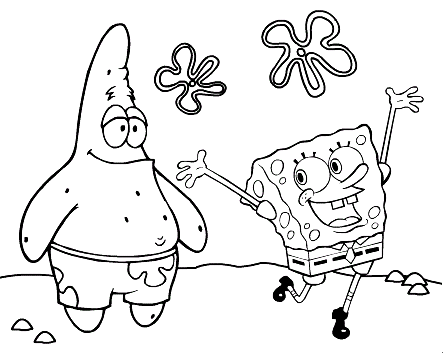 Dibujos De Bob Esponja Para Pintar