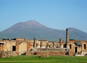 Pompeya y el volcán Vesubio