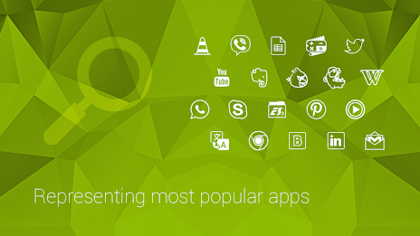 Minimalistic Icons | Green poster 3