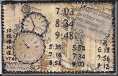 Time Fabric Postcard