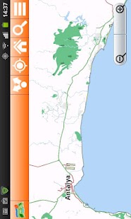 Antalya &amp; Alanya Offline Map Screen 2