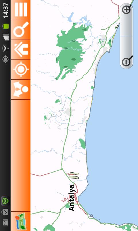 Antalya &amp; Alanya Offline Map Screen 2