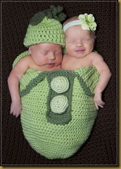 Two peas in a pod--Huckstep twins--March 2011