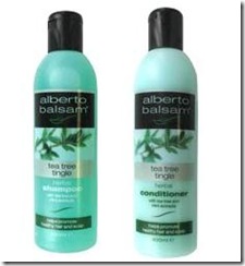 Alberto Balsam Tea Tree Tingle Shampoo & Conditioner