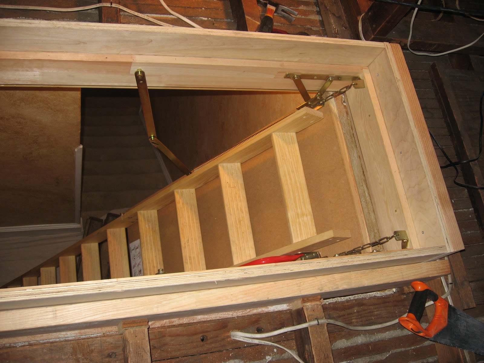Fakro Attic Ladder Installation Progress R5 Portals