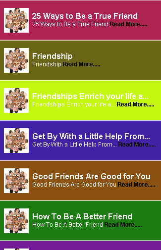 【免費書籍App】Good Friendships-APP點子