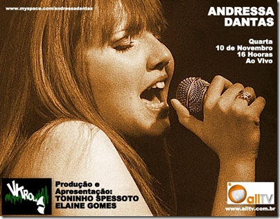 ANDRESSA DANTAS - Vitrola - 10-11-2010