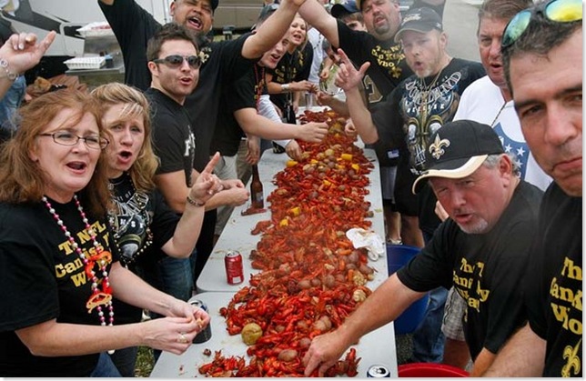 A Who Dat Crawfish Boil 