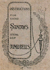 Инструкции для использования пружинных гантелей Сандова