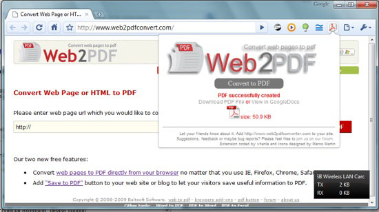 Web2PDFConverter