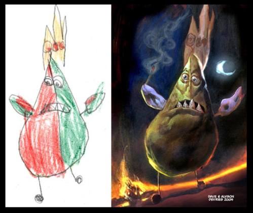 monster engine life 9 Monster Engine  brings childrens drawings to life (12 Photos)