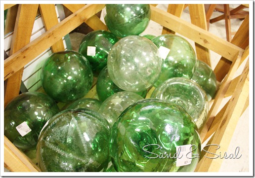 glass bouys