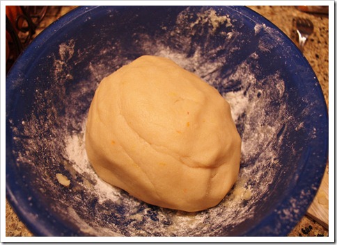 citrus sugar dough