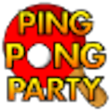 Ping Pong Party  A logo