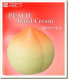 Tony Moly Peach Hand Cream