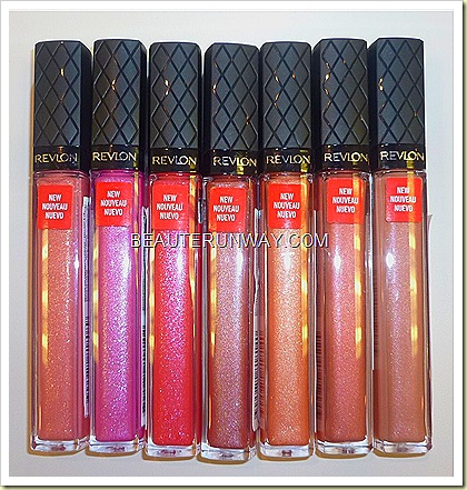 Relvon Colorburst lipgloss Peony, Hot Pink, Strawberry,Rosepearl. Sunset Peach, Rosegold and Buff