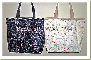 LeSportsac emook tote bag stardust and berry blossom Spring Summer 2011