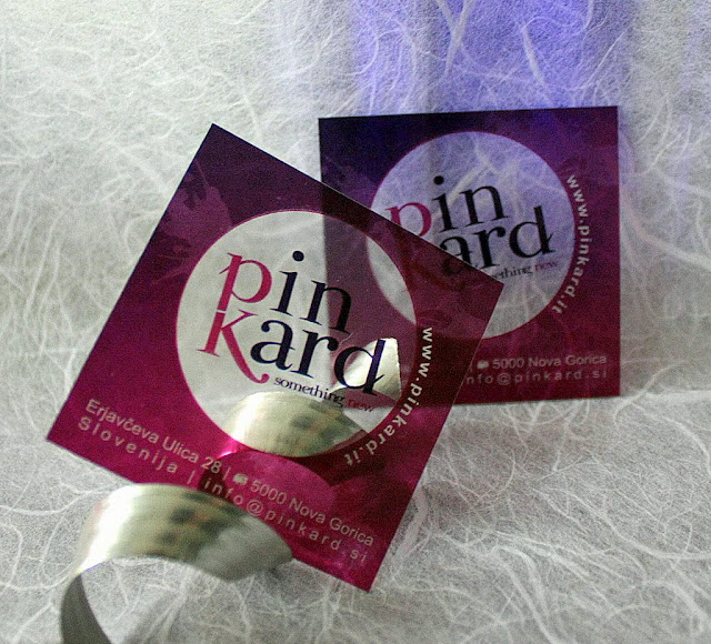 transparent plastic business cards