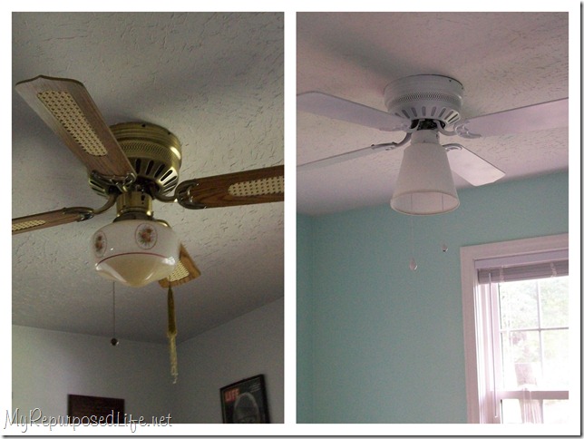 old ceiling fan