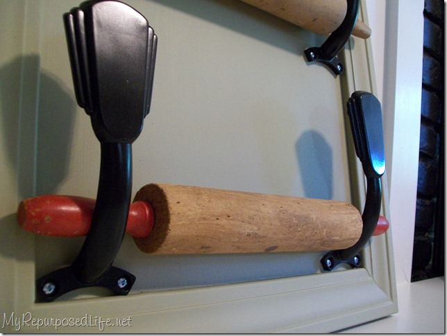 rolling pin ceiling fan repurposed