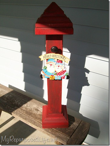 small porch post