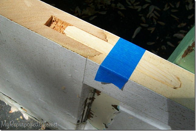 scotch-blue-painters-tape using painters tape as a clamp