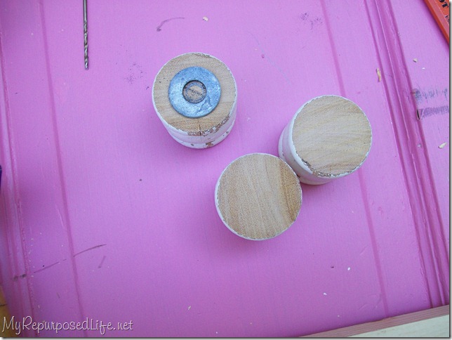finding the center of a dowel 