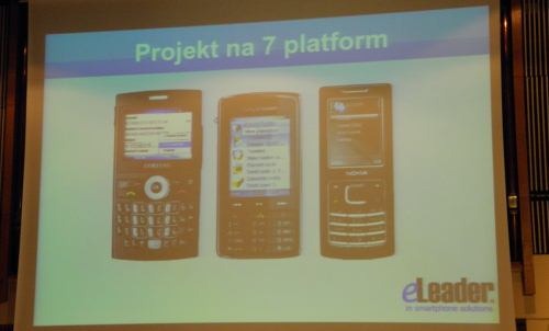 Pierwsza prezentacja projekt na 7 platform mobilnych