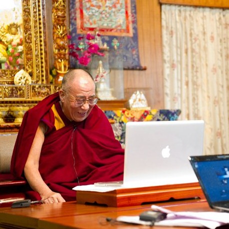 Dalai Lama is a Mac addict