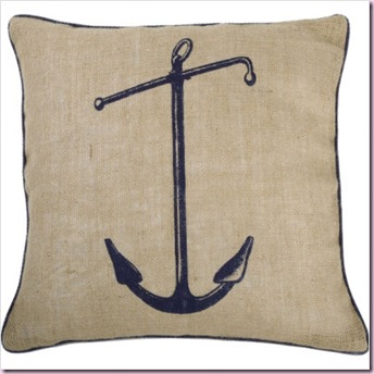 Seafarer Hero 18' x 18' Pillow in Ink