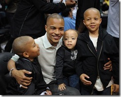 T.I and kids