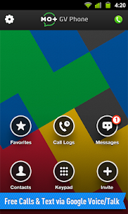 PHONE for Google Voice & GTalk - screenshot thumbnail