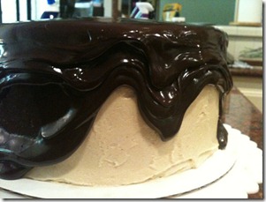 chocolate pb cake 1