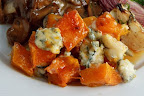 Roasted Squash with Gorgonzola and Maple Syrup Roasted Squash with Gorgonzola and Maple Syrup