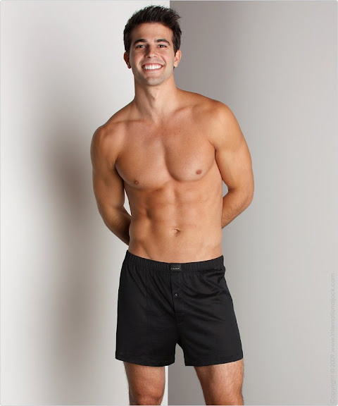 I Like Man: Shirtless Underwear Male Model Brett Novek