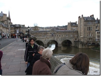 Pulteney Bridge. It is said to be the only three in the world that has shops on top